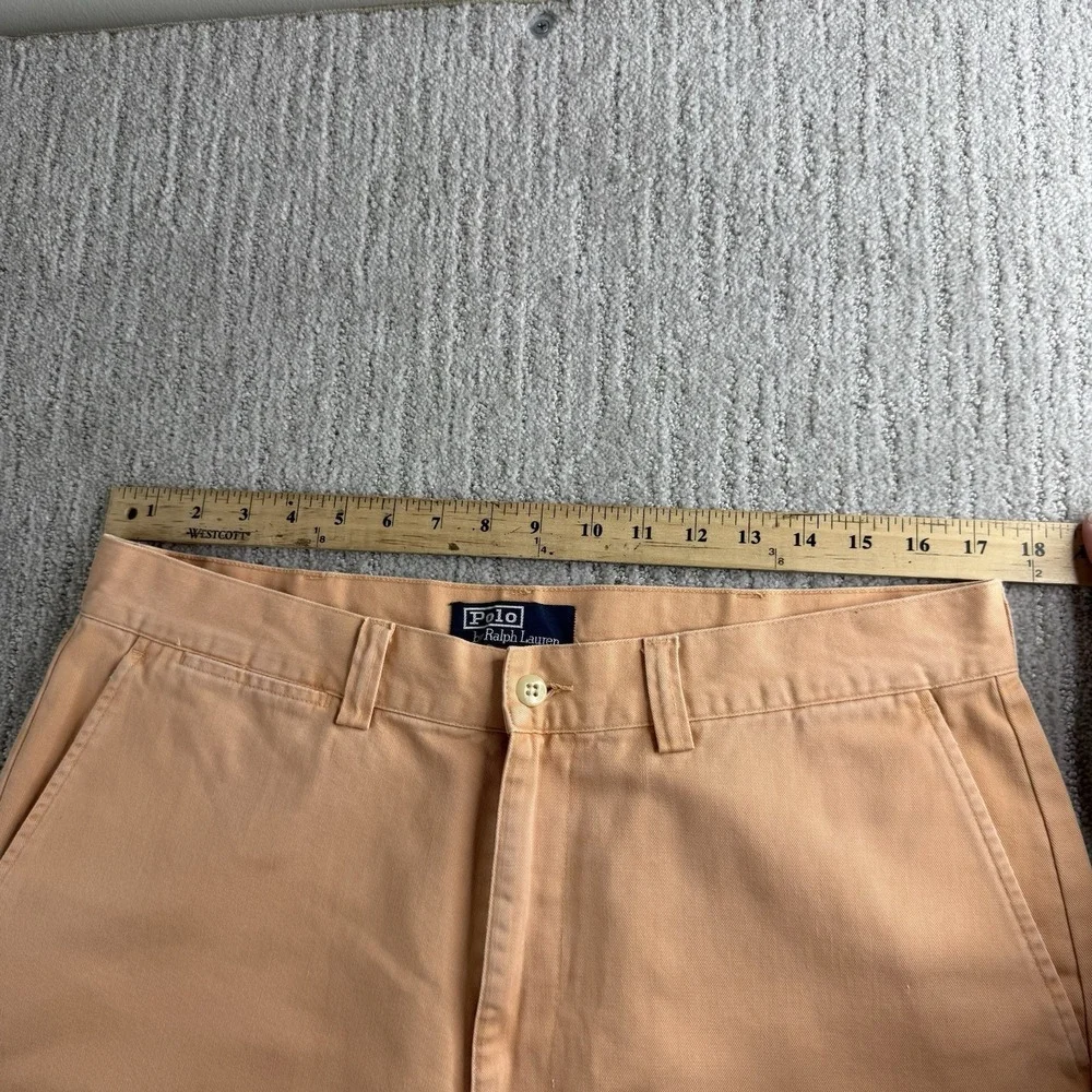 Polo Ralph Lauren Chino Shorts Men's Size 35 Peach